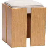 Hubsch Forma kruk zand/naturel - 881912