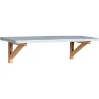 Hubsch Arki wandplank grijs/naturel - 881915