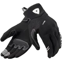 REV'IT! REV’IT! Endo Dames Zwart Wit Handschoenen Maat XL