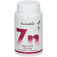 Soria natural Soria Zink 22,5 mg | 90 tabletten