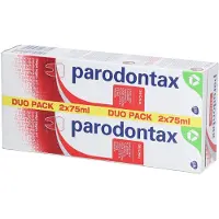 Parodontax Original tandpasta voor bloedend en gezwollen tandvlees duo pack 2x75 ml Tandpasta