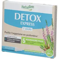 Herbalgem Detox Express 7x10 ml Orale druppels