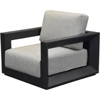AVH-Collectie Palm Garden lounge tuinstoel aluminium antraciet