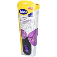 Scholl In-Balance Inlegzolen Peesplaatontsteking - Zooltjes - Dempende Zolen Schoenen - Medium (maat 40 tot 42) - 1 paar
