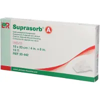 Lohmann & Rauscher Suprasorb A Calciumalginaatverband 10 x 20 cm 20442 10 St Compressen