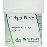 Deba Pharma Ginkgo Forte 60 Mg 60 St Capsules