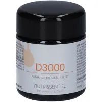 Nutrissentiel Vitamine D 3000IU Softgels