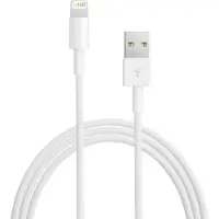 Apple USB-A naar Lightning-kabel USB A Male Lightning 0,5 m Wit