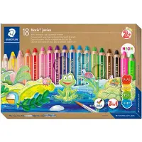 Staedtler Noris Junior - 3-in-1 kleurpotlood - set 18 st