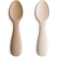 Mushie Educatieve lepel - MUSHIE beige