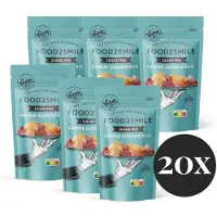 Food2Smile Gimme Gummy Mix 20x 90 gram - Suikervrij, vegan, glutenvrij - gevulde snoepzakjes- suikervrije producten