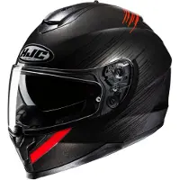HJC C70N Sway Grijs Rood Integraalhelm Maat 2XL