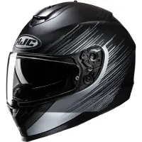 HJC C70N Sway Zwart Wit Integraalhelm Maat M