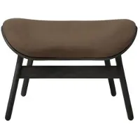 UMAGE A Conversation Piece Ottoman Black Oak | Mocca