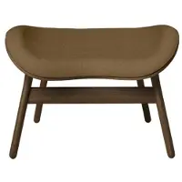 UMAGE A Conversation Stuk Ottoman Dark Oak | Sugar Brown