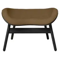 UMAGE A Conversation Stuk Ottoman Black Oak | Sugar Brown