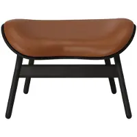 UMAGE A Conversation Stuk Ottoman Black Oak | Cognac