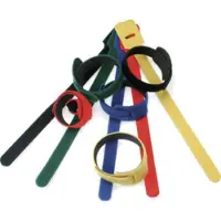 Klotz kabel klitteband Stoffoog, kleuren 5 stuk, KKL225-9 - Kabelbinding