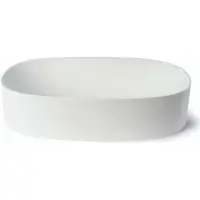 Luca Waskom Sanitair Tate 55x35x12,5 cm Solid Surface Mat Wit