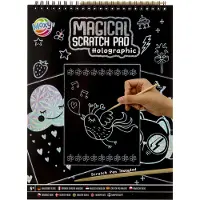 Grafix Magisch scratch blok a4
