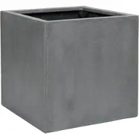 Pottery Pots Bloempot Natural Block M Grey 40 x 40 x 40 cm