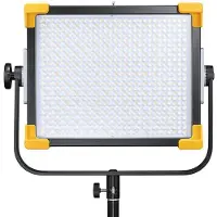 Godox LD75R LED Panel videolamp met barndoor