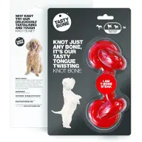 Tasty Bone Knotted - T-Bone Steak | Nylon speeltjes