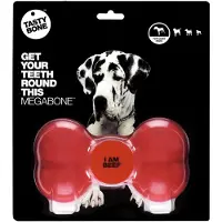 Tasty Bone Piepend Speelgoed - Beef - Mega