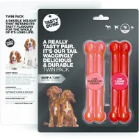 Tasty Bone Twinpack Surf 'N'Turf BBQ Prawn &amp; T-Bone Steak Small