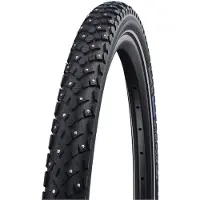 Schwalbe Marathon Winter Plus Clincher Tyre Reflex 20x1.60", zwart Bandenmaat 42-406 | 20x1,60"