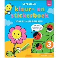 Zuidnederlandse Uitgeverij (ZNU) Superleuk kleur- en stickerboek voor de allerkleinsten (2-4 j.) - Inconnus