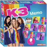 K3 - Kaartspel - Memo - Met 72 memokaarten