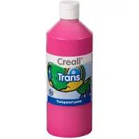 Creall transparante verf roze, 500ml