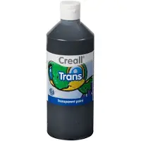 Creall Raamverf trans zwart 500ml | 1 fles