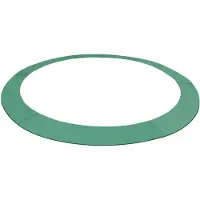vidaXL Veiligheidsmat voor 3,66 m ronde trampoline PE groen