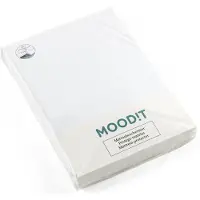 MOODIT Matrasbeschermer Noa Wit-160 x 200 cm