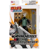Bandai - Anime Heroes - Naruto Shippuden - Anime Heroes Manga figuur 17cm - Kakashi Hatake (Vierde Grote Ninja Oorlog) - Officieel gelicenseerd - Kakashi actiefiguur - Kinderspeelgoed 4+ -36963