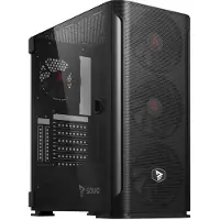 Savio SHADOW X2 computerbehuizing Midi Tower Zwart
