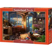 Castorland puzzel Sailor's House - 1000 stukjes legpuzzel.