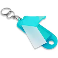 Combicraft Openklapbare sleutellabels turquoise - 100 stuks