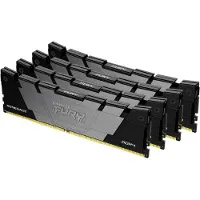 Kingston FURY Renegade - DDR4 - Set - 32 GB: 4 x 8 GB - DIMM 288-pins - 3600 MHz / PC4-28800 - CL16 - 1.2 V - ongebufferd - non-ECC - Zwart