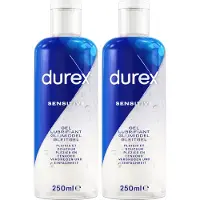 Durex Glijmiddel Sensitive - 250 ml x2