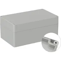TRU COMPONENTS TC-9065524 Outdoorbehuizing 200 x 120 x 90 Polycarbonaat Grijs-wit (RAL 7035) 1 stuk(s)