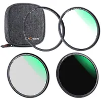 K&F Concept Magnetic CPL-ND-UV Filter Kit 72mm