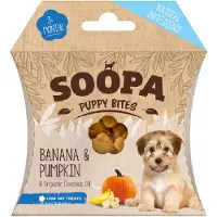 Soopa Bites Puppysnack met banaan & pompoen 5 x 50 g