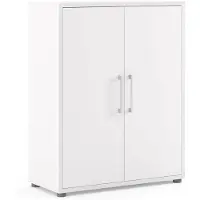 Hioshop Prisme archiefkast 2 deuren wit.