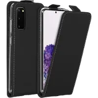 Accezz Flipcase voor de Samsung Galaxy S20 - Zwart