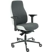 Sit And Move Therapod X2 - Middengrijs/Ashgrey Facet Wol - Bureaustoel