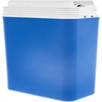 Sans marque Elektrische Koelbox Auto - Inhoud 22L - Aansluiting op 12V(DC) Sigarettenaansteker Auto - Blauw