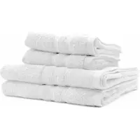 TODAY Witte 4-delige Handdoekset